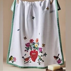 Anthropologie Nathalie Lete  dish towel new wtags